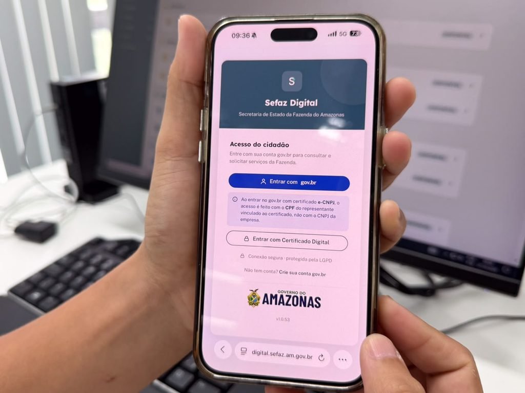 Sefaz Digital fornece informações em segundos a contribuintes que não têm inscrição estadual